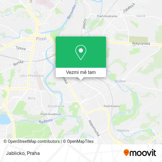 Jablicko mapa