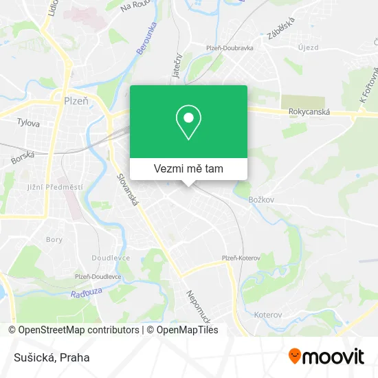 Sušická mapa