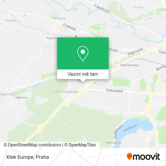 Xtek Europe mapa
