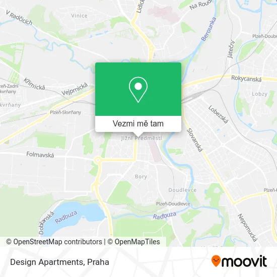 Design Apartments mapa