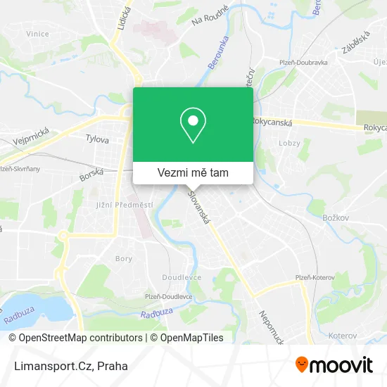 Limansport.Cz mapa