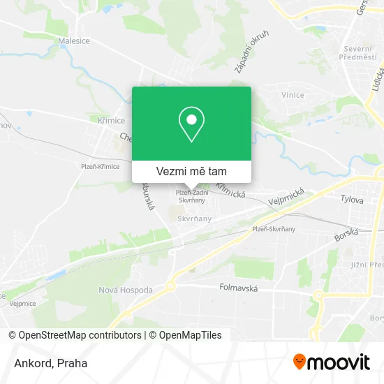 Ankord mapa