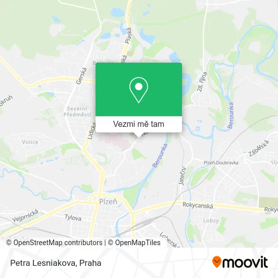 Petra Lesniakova mapa