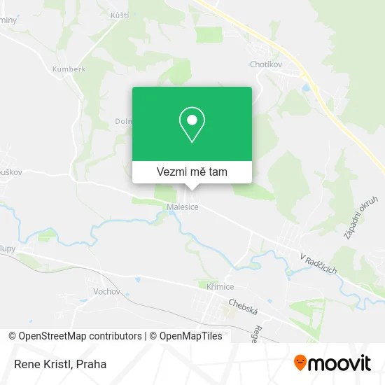 Rene Kristl mapa