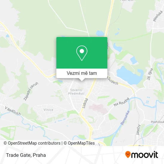 Trade Gate mapa