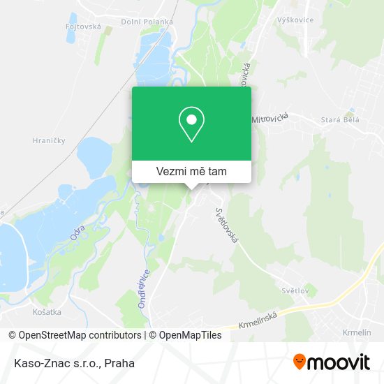 Jak se dostat do KasoZnac s.r.o. v Ostrava pomocí vlak, autobus nebo