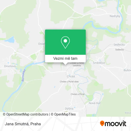 Jana Smutná mapa