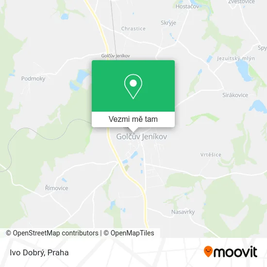 Ivo Dobrý mapa