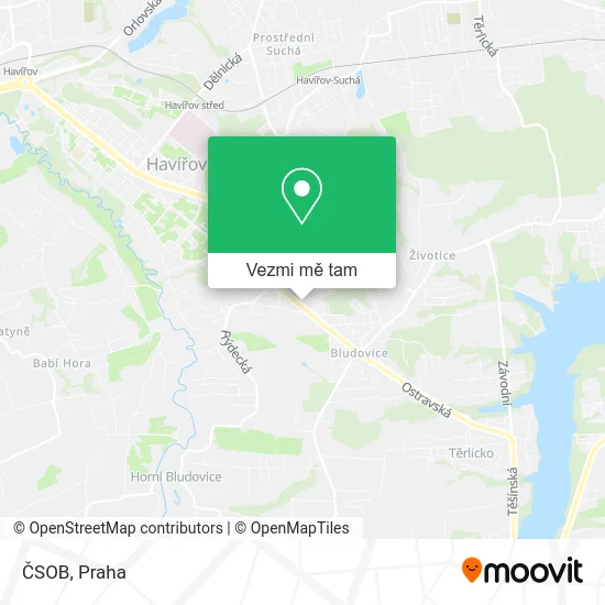 ČSOB mapa