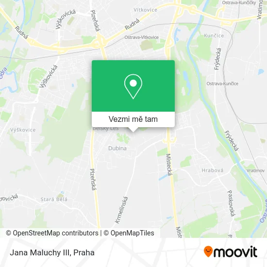 Jana Maluchy III mapa