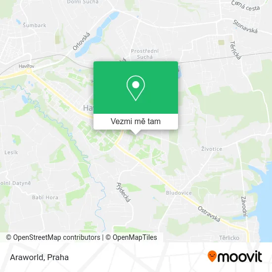 Araworld mapa