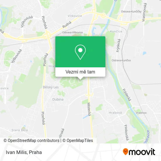 Ivan Milis mapa
