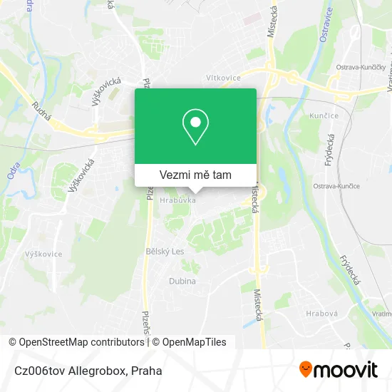 Cz006tov Allegrobox mapa