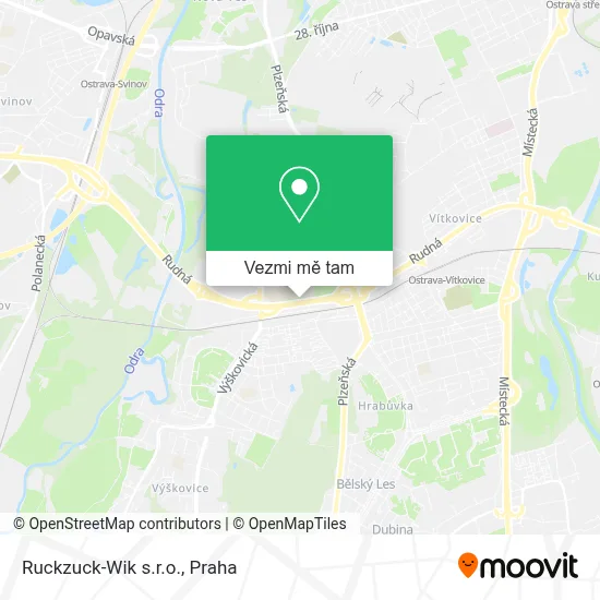 Ruckzuck-Wik s.r.o. mapa