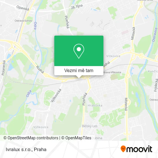 Ivralux s.r.o. mapa
