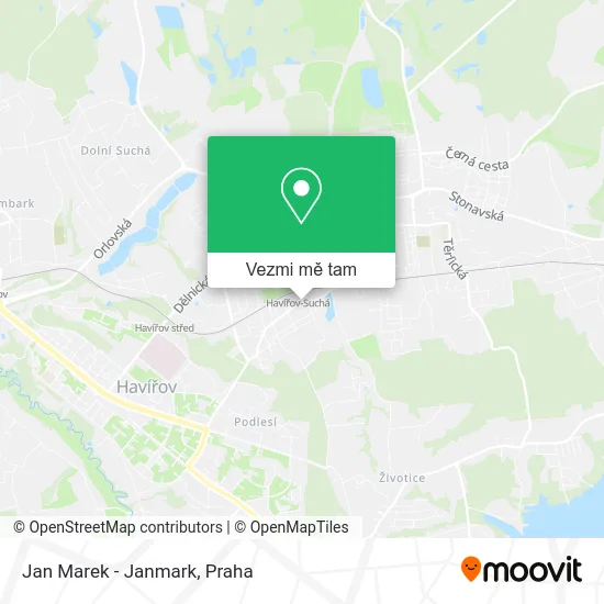 Jan Marek - Janmark mapa