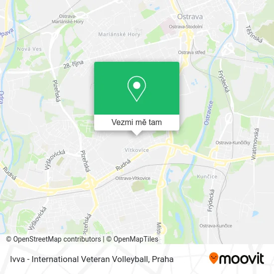 Ivva - International Veteran Volleyball mapa