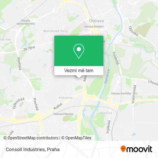Consoll Industries mapa