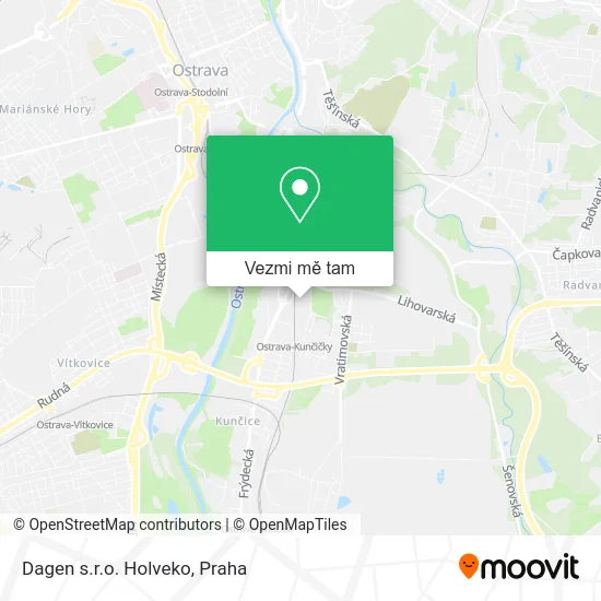 Dagen s.r.o. Holveko mapa
