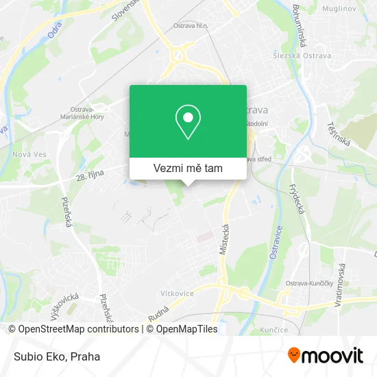Subio Eko mapa