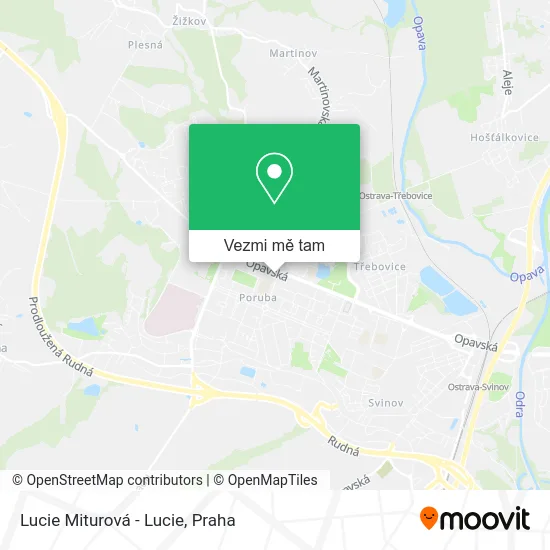 Lucie Miturová - Lucie mapa