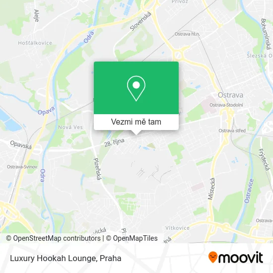 Luxury Hookah Lounge mapa