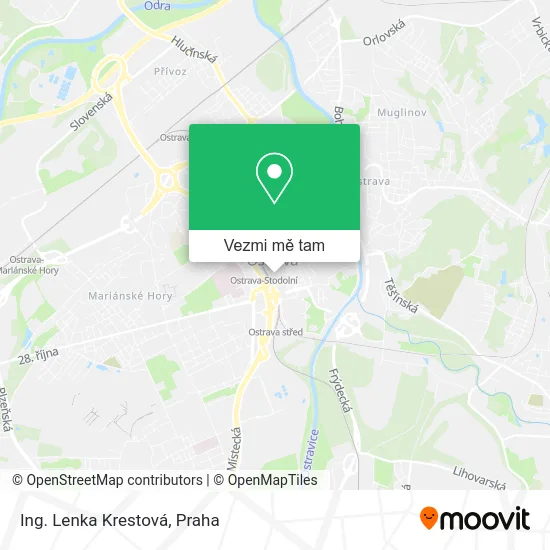 Ing. Lenka Krestová mapa