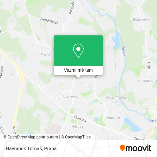 Havránek Tomáš mapa