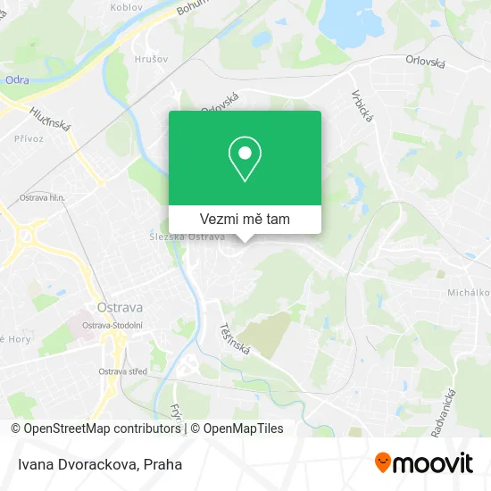 Ivana Dvorackova mapa