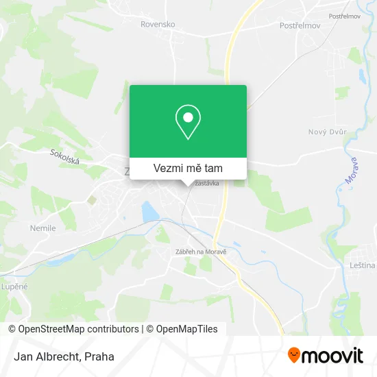 Jan Albrecht mapa