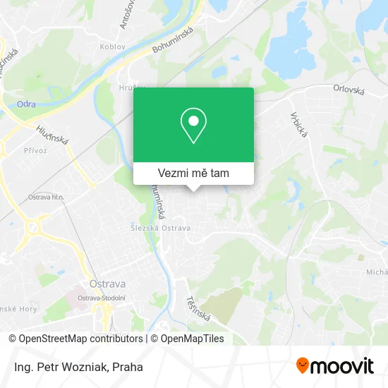 Ing. Petr Wozniak mapa