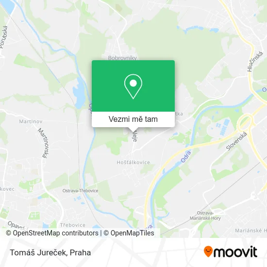 Tomáš Jureček mapa