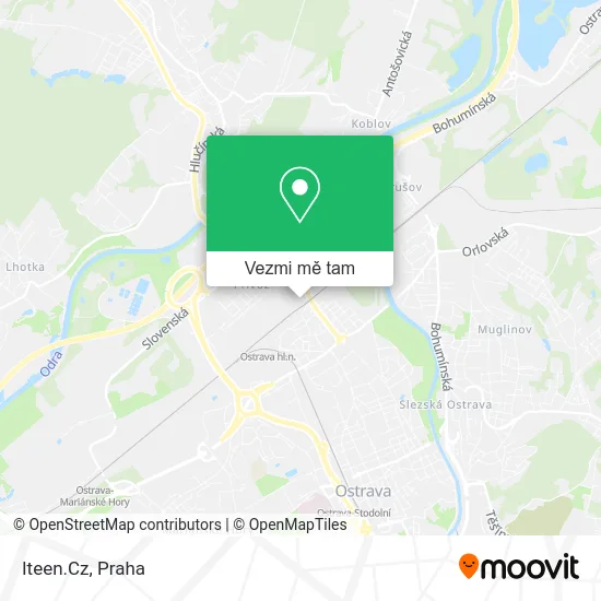 Iteen.Cz mapa