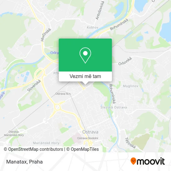 Manatax mapa
