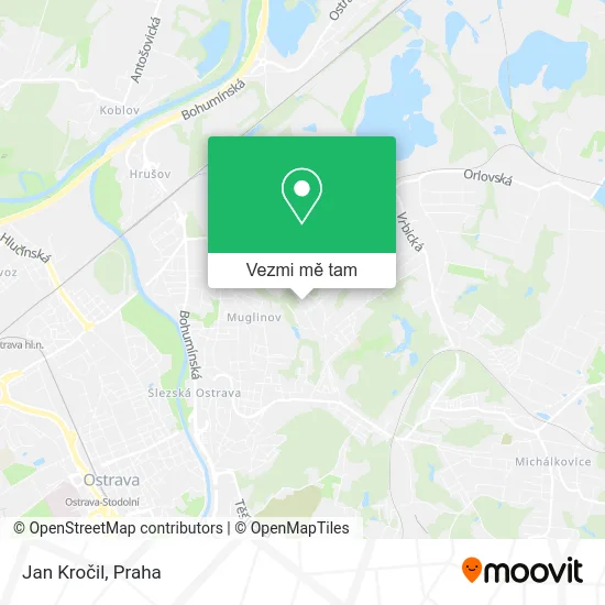 Jan Kročil mapa