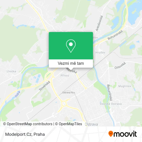 Modelport.Cz mapa