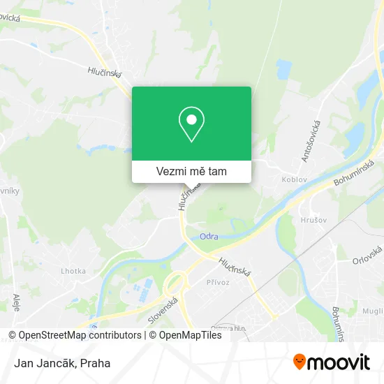 Jan Jancãk mapa