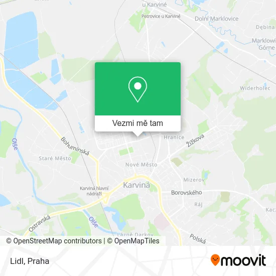 Lidl mapa