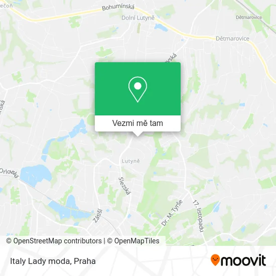 Italy Lady moda mapa