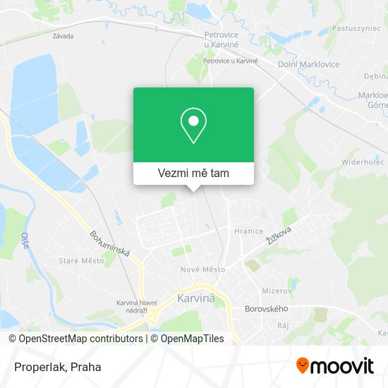 Properlak mapa