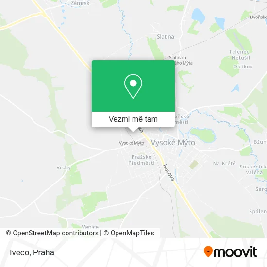 Iveco mapa