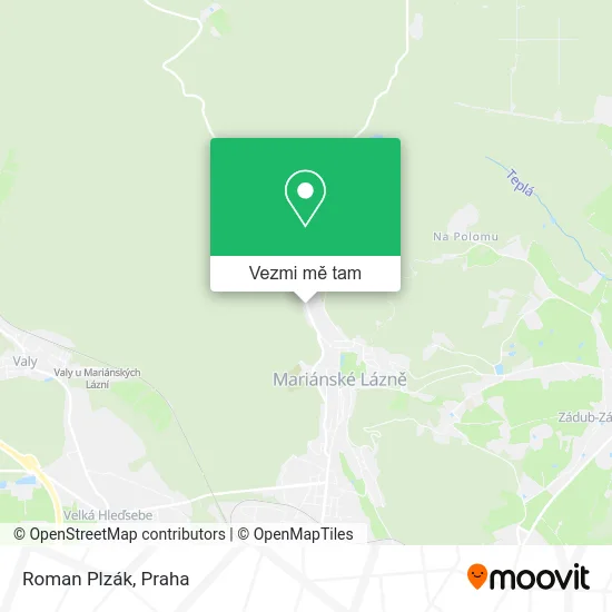 Roman Plzák mapa