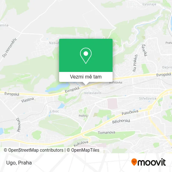 Ugo mapa