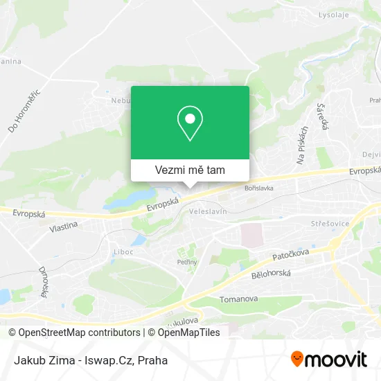 Jakub Zima - Iswap.Cz mapa
