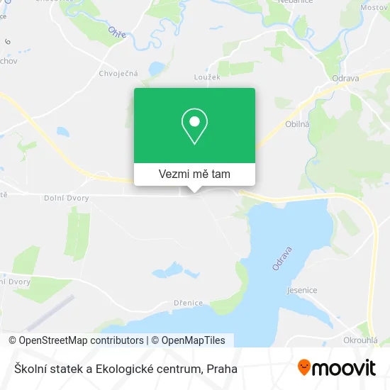 Školní statek a Ekologické centrum mapa