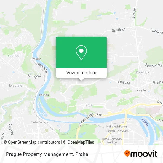 Prague Property Management mapa