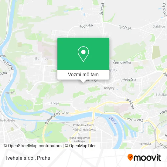 Ivehale s.r.o. mapa