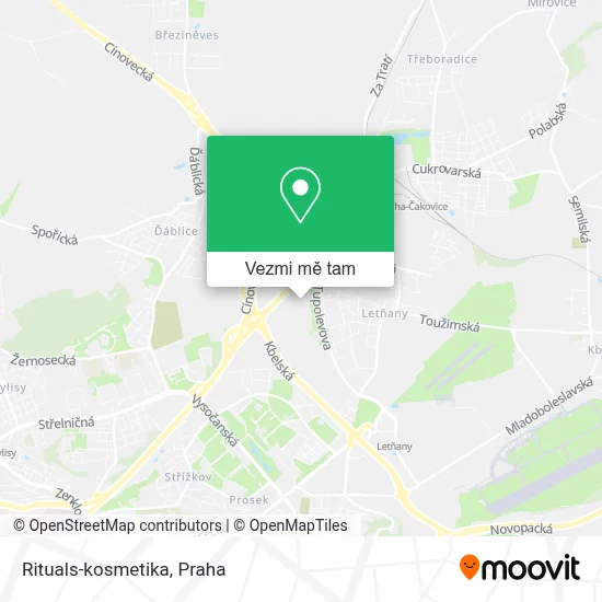 Rituals-kosmetika mapa