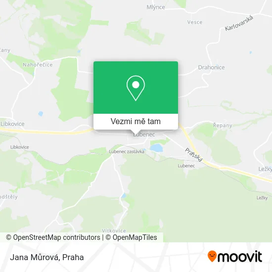 Jana Můrová mapa