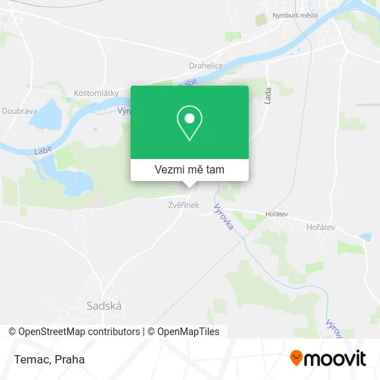 Temac mapa